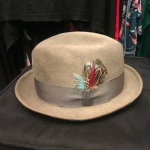 Felt Fedora Gray Hat